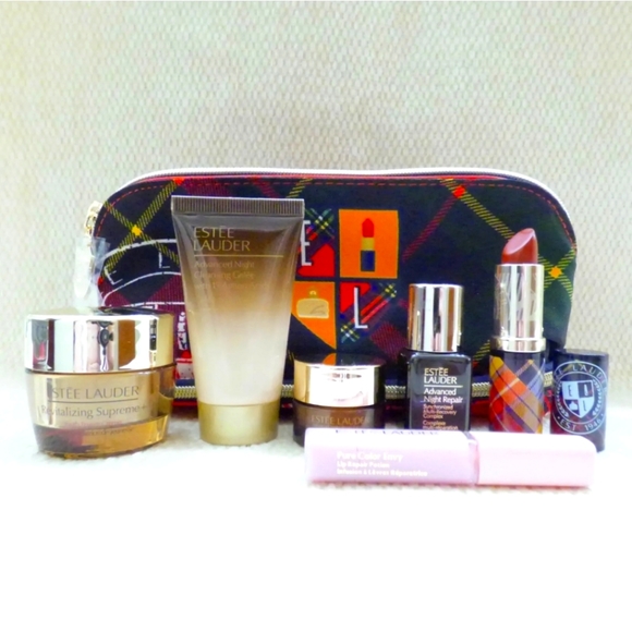Estee Lauder Other - Estée Lauder Fall 2023 Tartan ‘Cross The Line’ 7-Piece Gift Set
